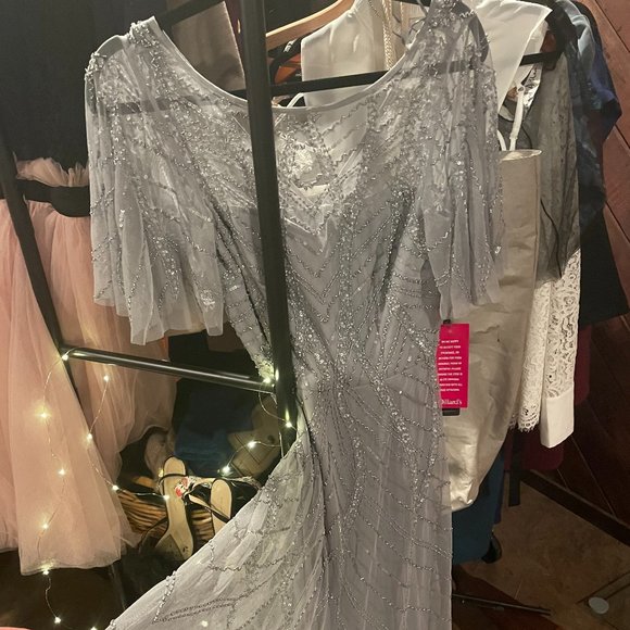 Adrianna Pappell - Beaded Midi Dress - Size US 4 - Picture 1 of 4